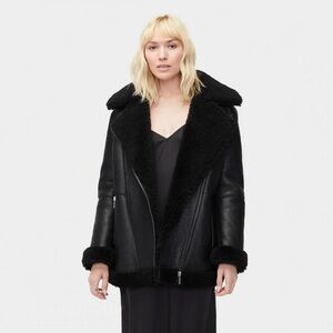 Ugg Real Lamb Leather Jacket